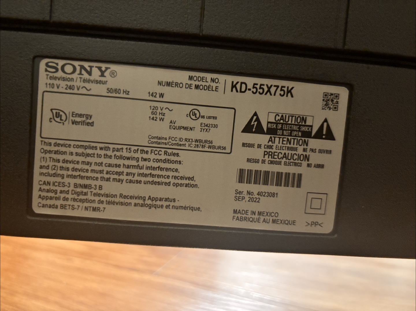 55-inch Sony Smart TV - photo 5