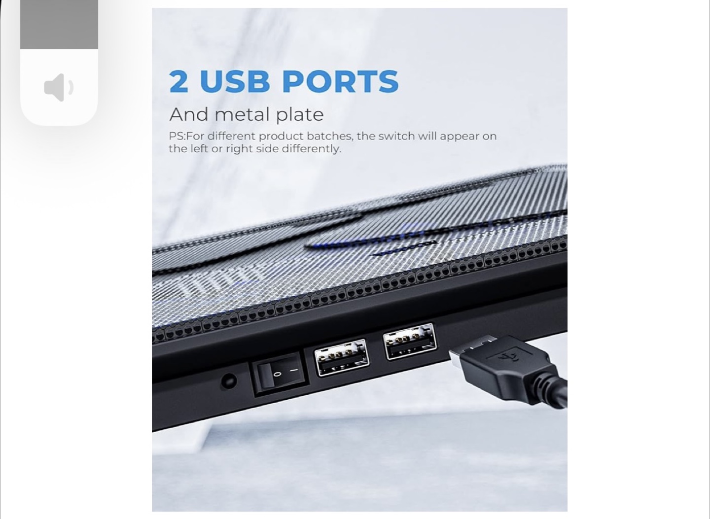 Havit Cooling Pad fully compatible with laptops up to 17 inch. - photo 5