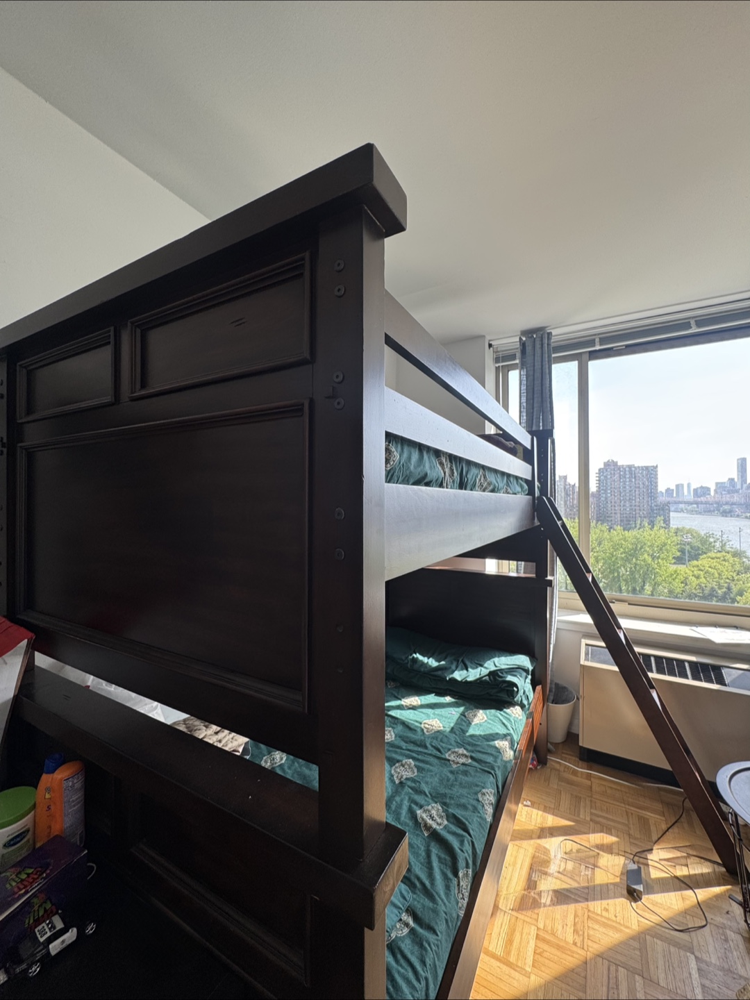 Bunk Bed with Ladder and mattresses