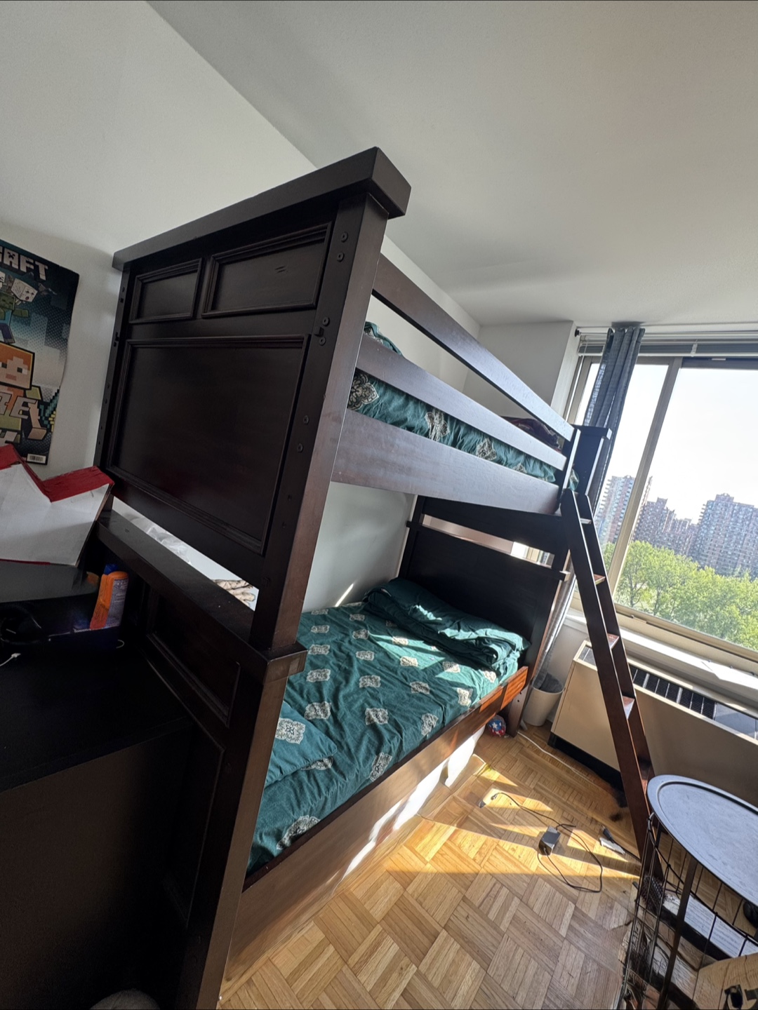 Bunk Bed with Ladder and mattresses - photo 2