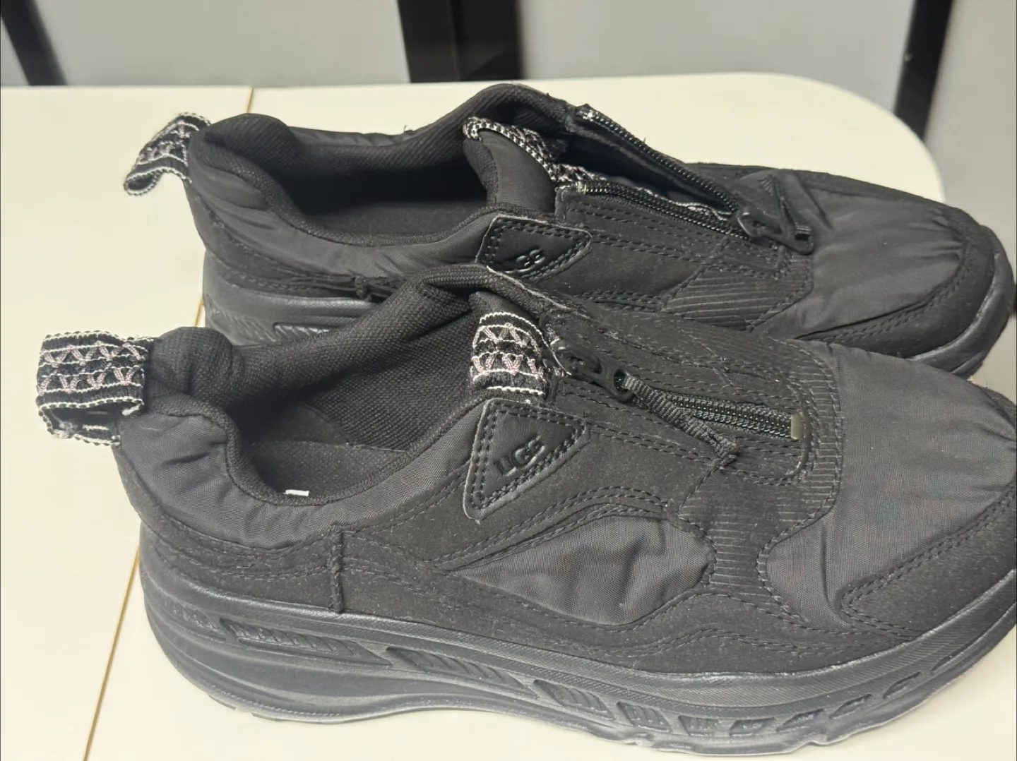 UGG Neumel Chukka Zip Black Sneakers thumbnail