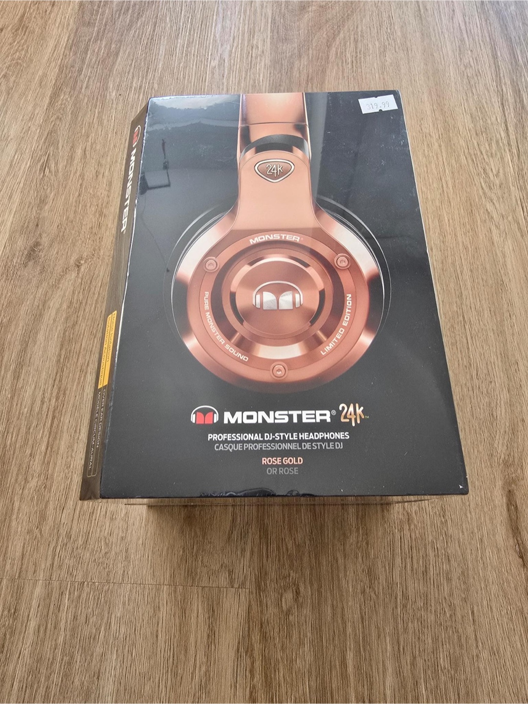 Monster 24k Rose Gold DJ-Style Headphones - Next Level Sound
