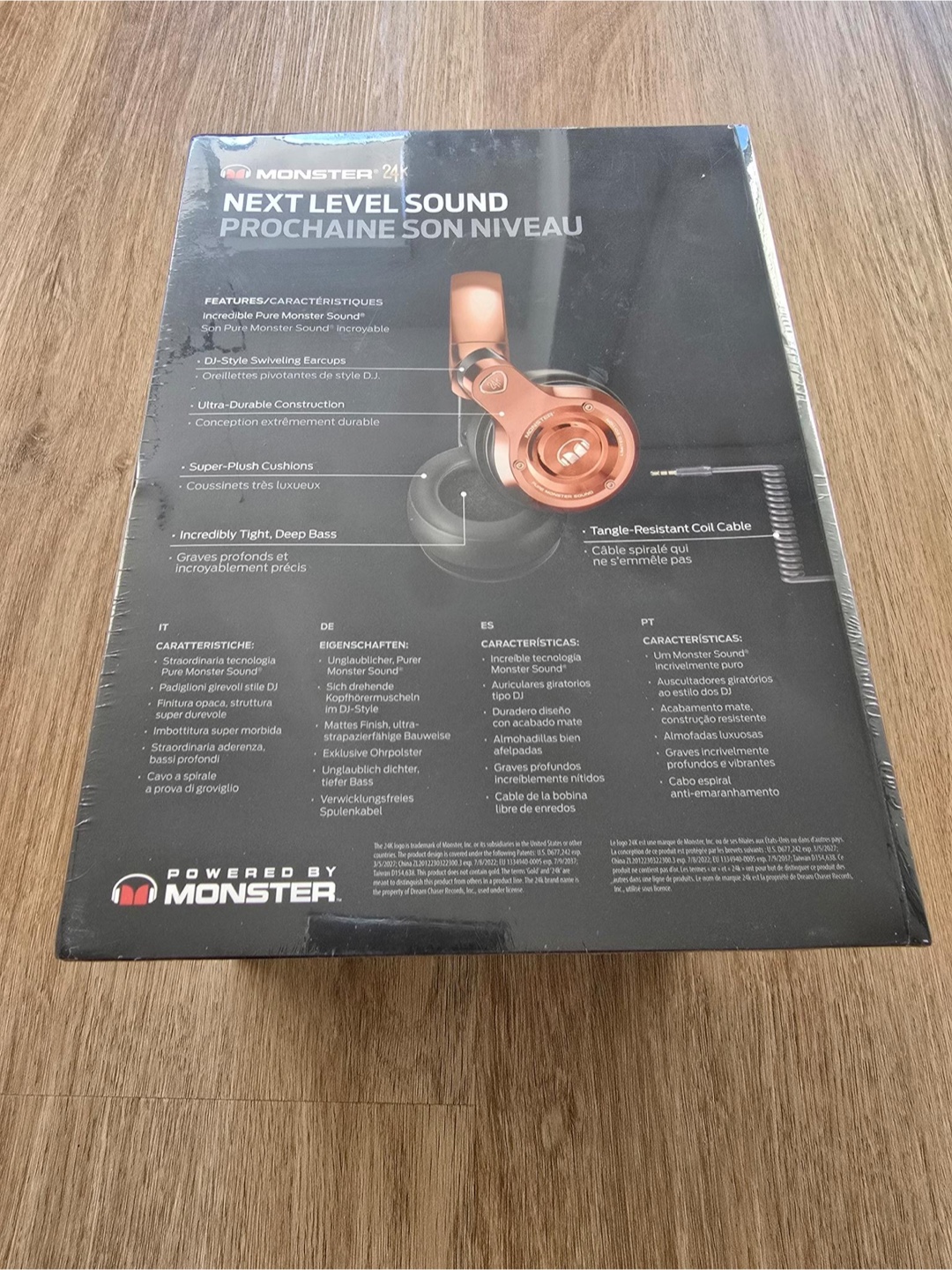 Monster 24k Rose Gold DJ-Style Headphones - Next Level Sound - photo 2