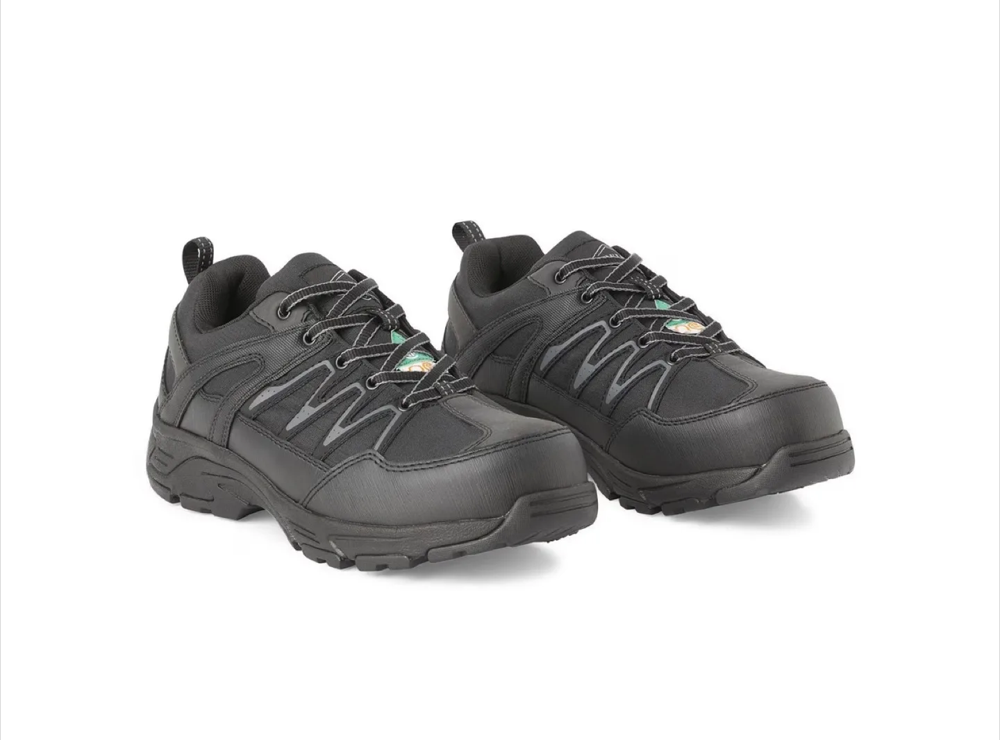 Men's Black Steel Toe Work Shoes thumbnail