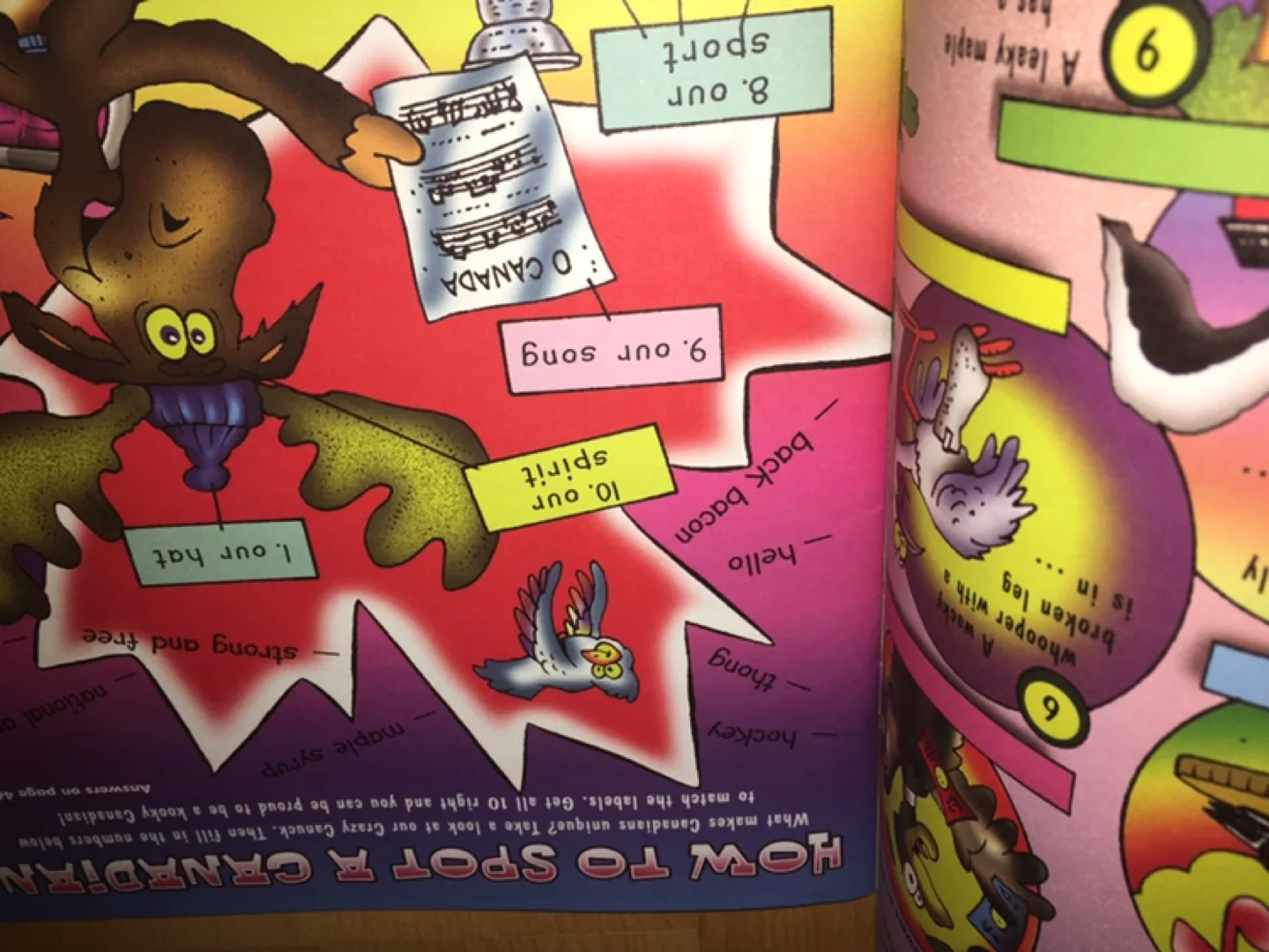 (Both for $7) Goodnight, Canada & Wacky Canada Children's Books image indicator(3)