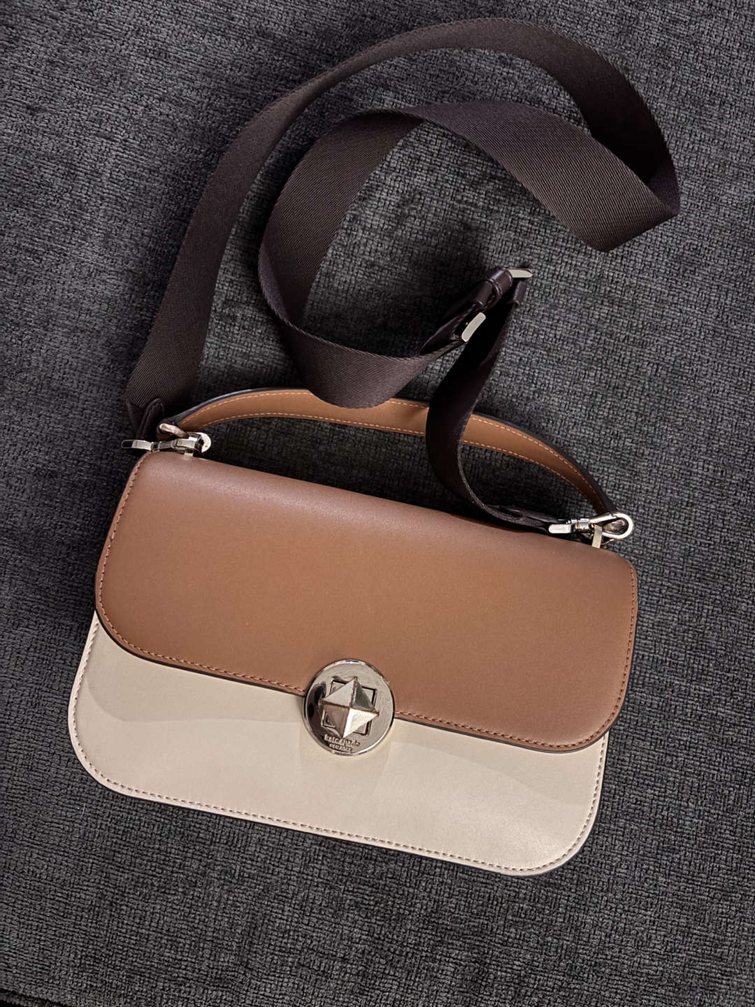 Kate Spade Two-Tone Leather Crossbody Bag