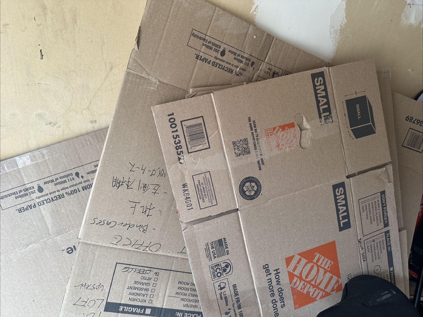 Used Moving Boxes - Home Depot - Various Sizes - photo 3