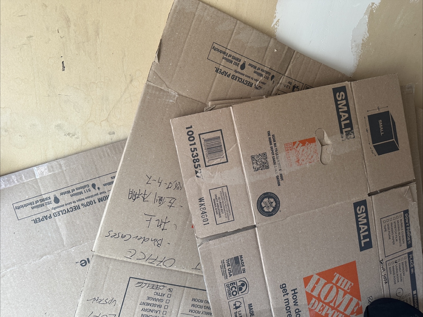 Used Moving Boxes - Home Depot - Various Sizes - photo 2