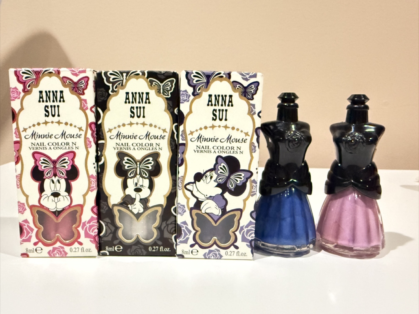 Anna Sui Minnie Mouse Nail Polish Set