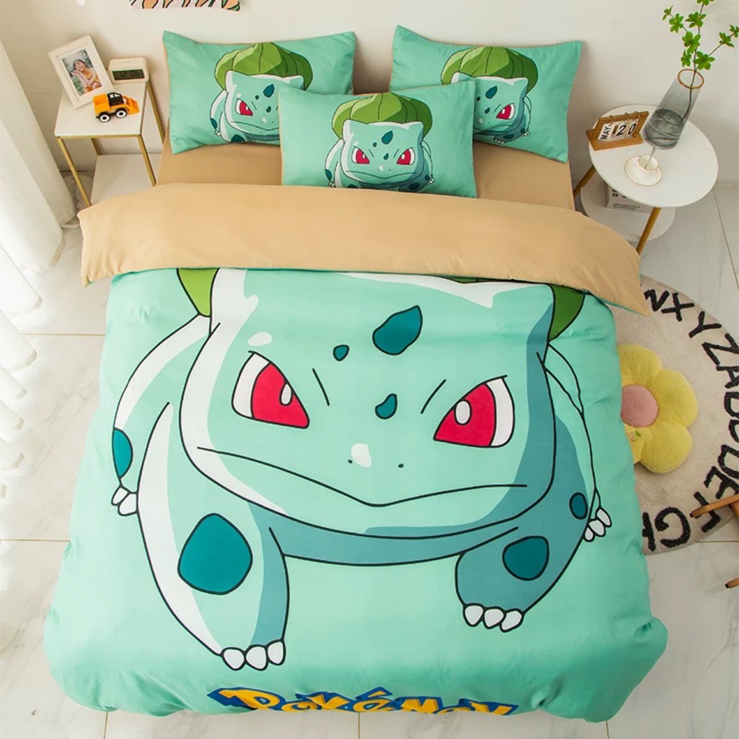 Pokemon Bulbasaur Bedding Set