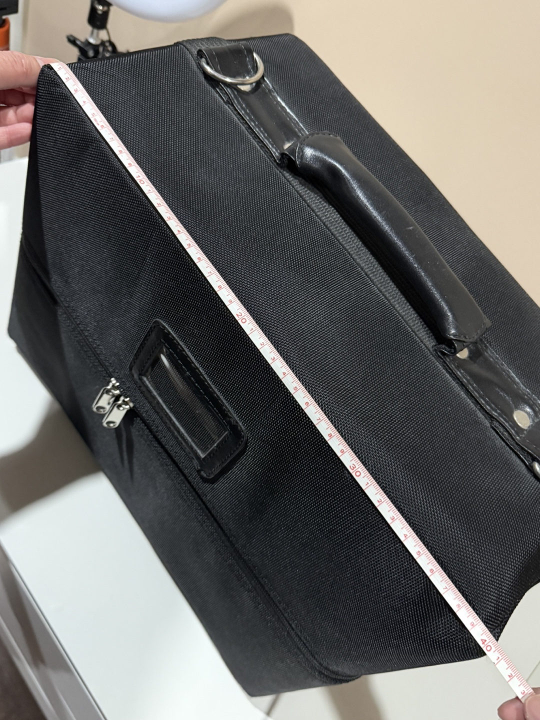 Black Portable Cosmetic Train Case 🏆 - photo 3
