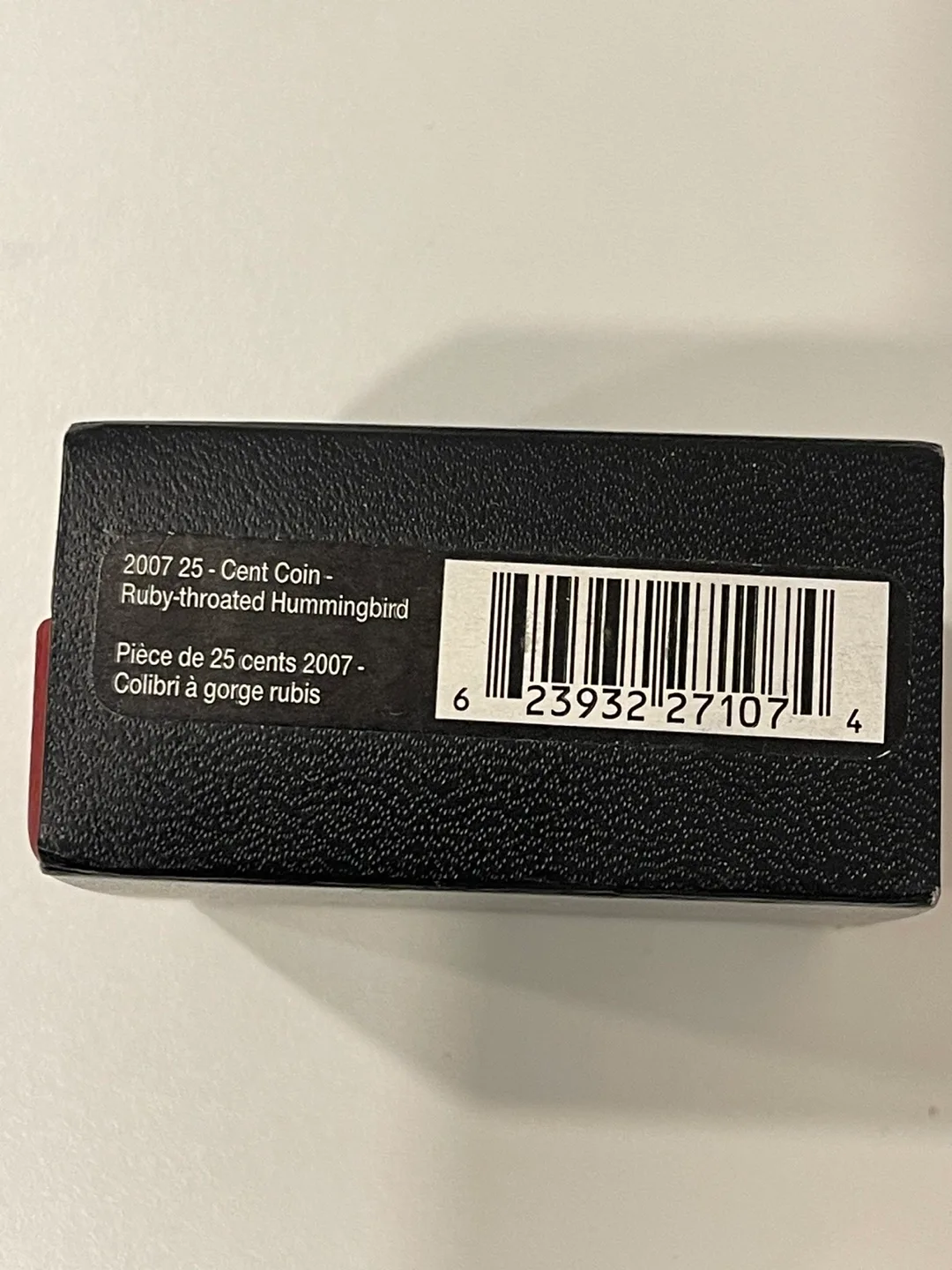 2007 Royal Canadian Mint 25-Cent Ruby-throated Hummingbird Coin image indicator(5)