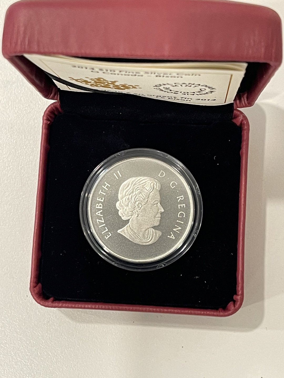 2014 $10 Fine Silver Coin - Bison - photo 2