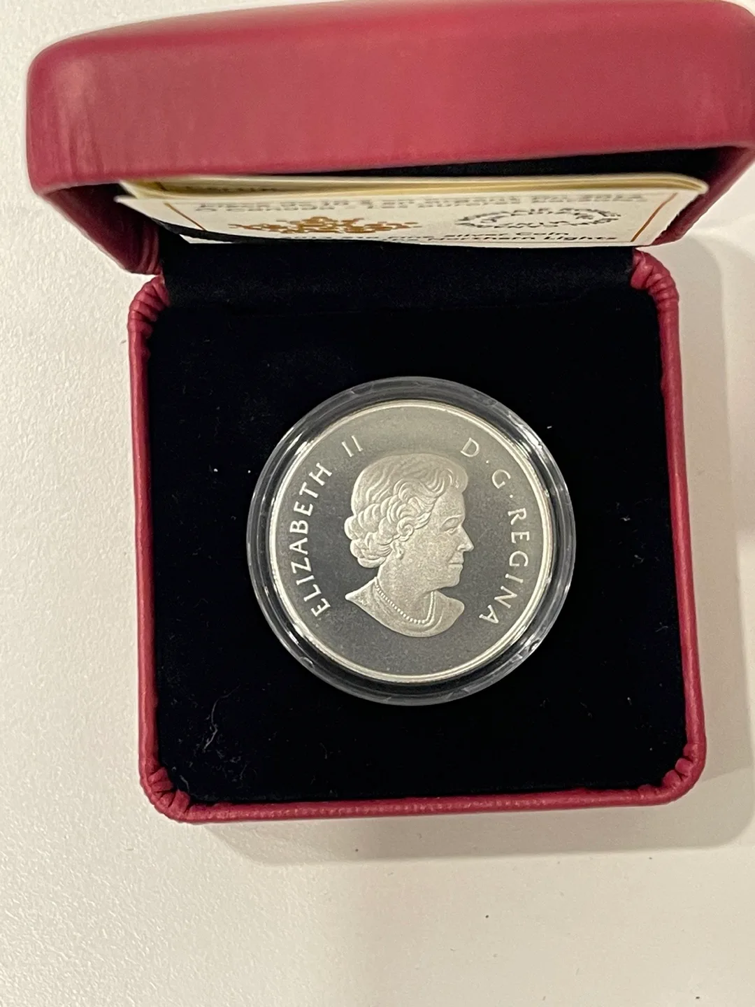 2014 $10 Fine Silver Coin - O Canada - The Northern Lights image indicator(4)