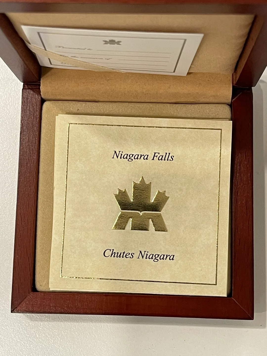 2003 Canadian $20 Silver Coin - Niagara Falls image indicator(4)