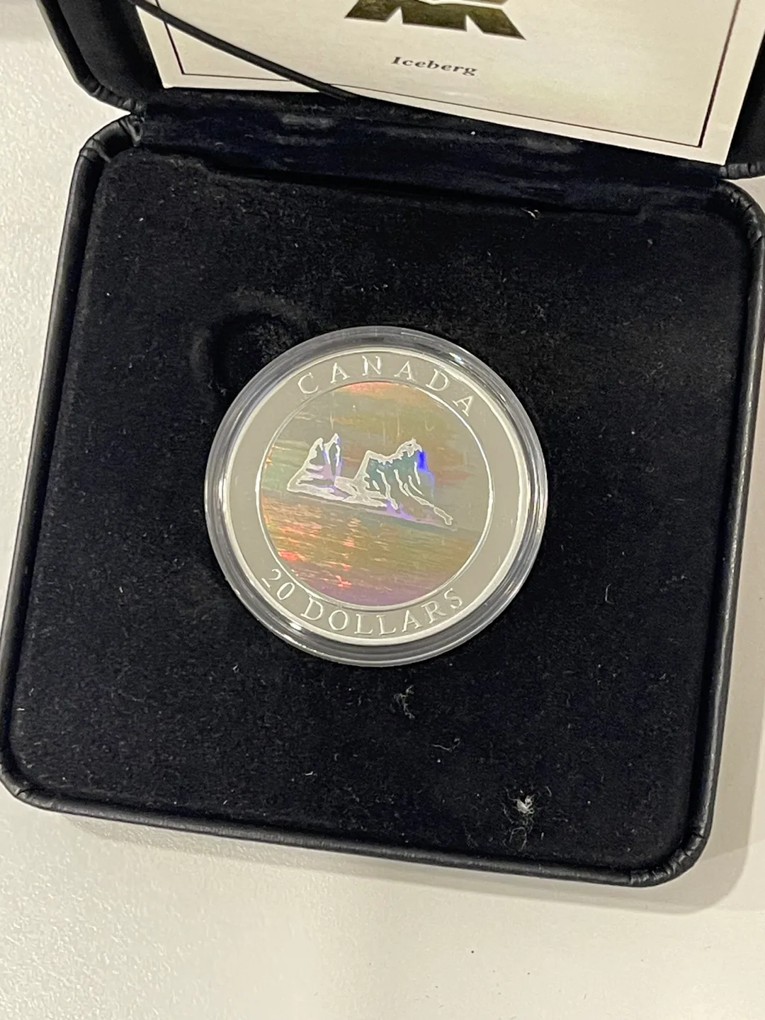 2004 Canadian $20 Silver Iceberg Coin image indicator(2)