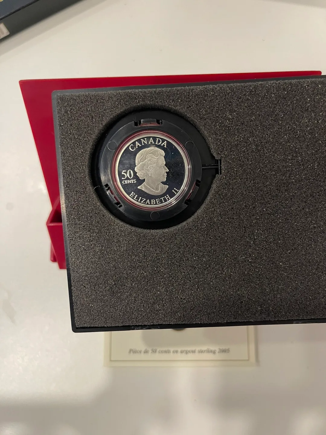 2005 Royal Canadian Mint Coin - Golden Rose image indicator(4)