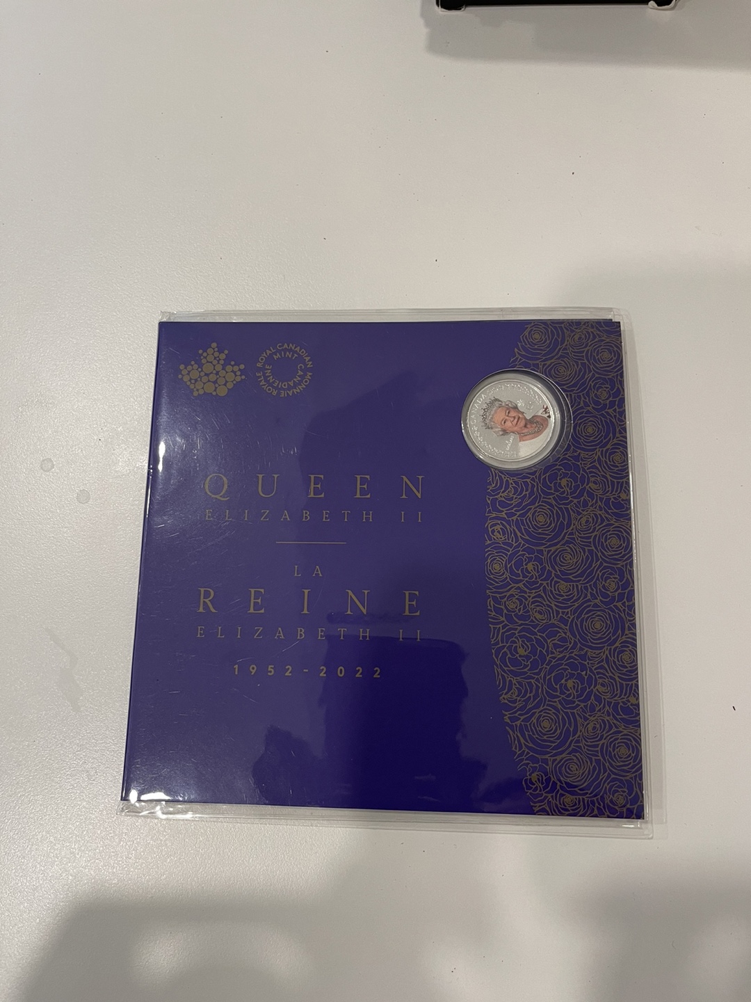 Queen Elizabeth II Commemorative Coin Card