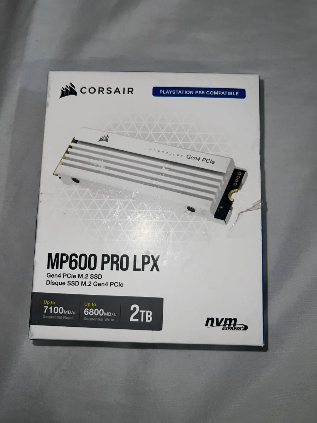 Corsair MP600 PRO LPX 2TB PCIe Gen4 NVMe SSD thumbnail