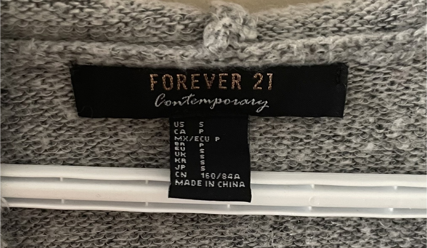 Forever 21’s Long Grey Cardigan - photo 3