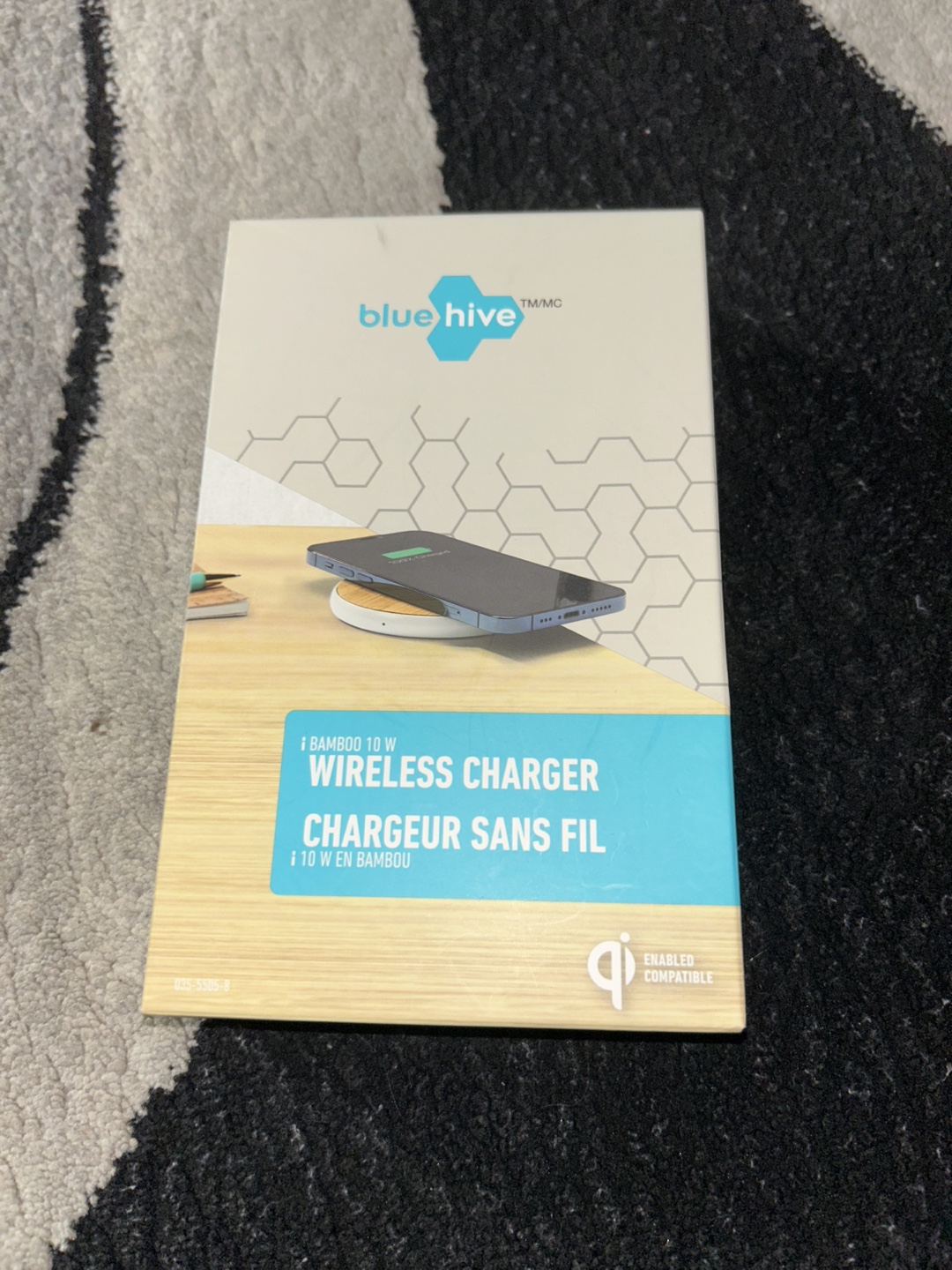 Blue Hive 10W Bamboo Wireless Charger