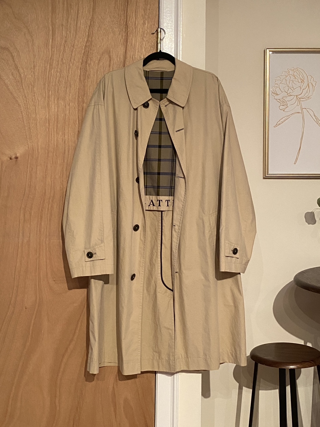Bugatti Beige Trench Coat 52 - photo 2