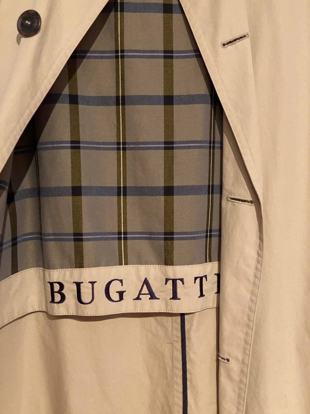 Bugatti Beige Trench Coat 52 - photo 3