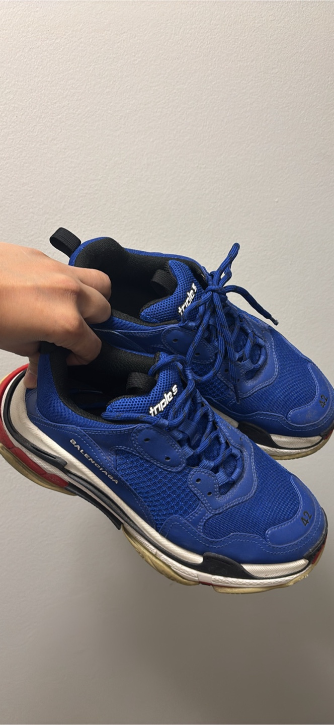 Balenciaga Triple S Sneakers - Blue