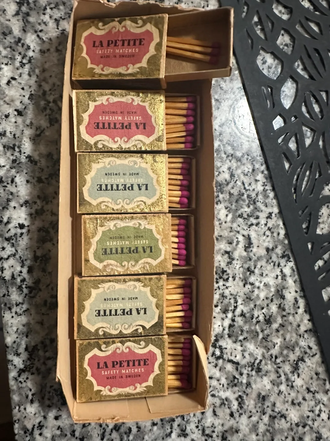 Vintage La Petite Safety Matches - 5 Boxes image indicator(7)