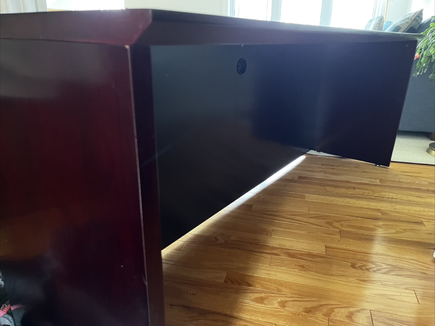 Dark Cherry Wood Executive credenza - photo 2