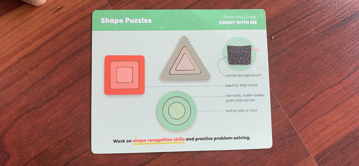 Shape Puzzles - baby toddler educational toy - photo 2