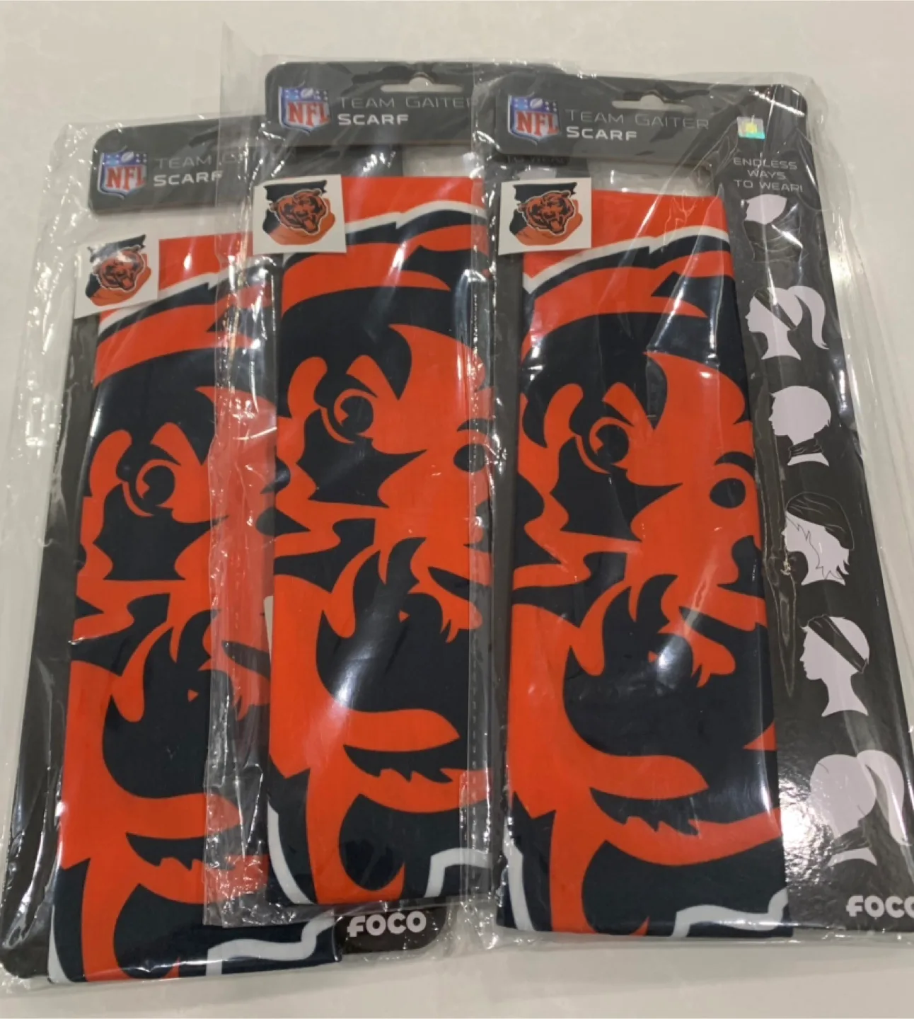 NFL & MLB Team Gaiter Scarves - Bulk Lot image indicator(4)