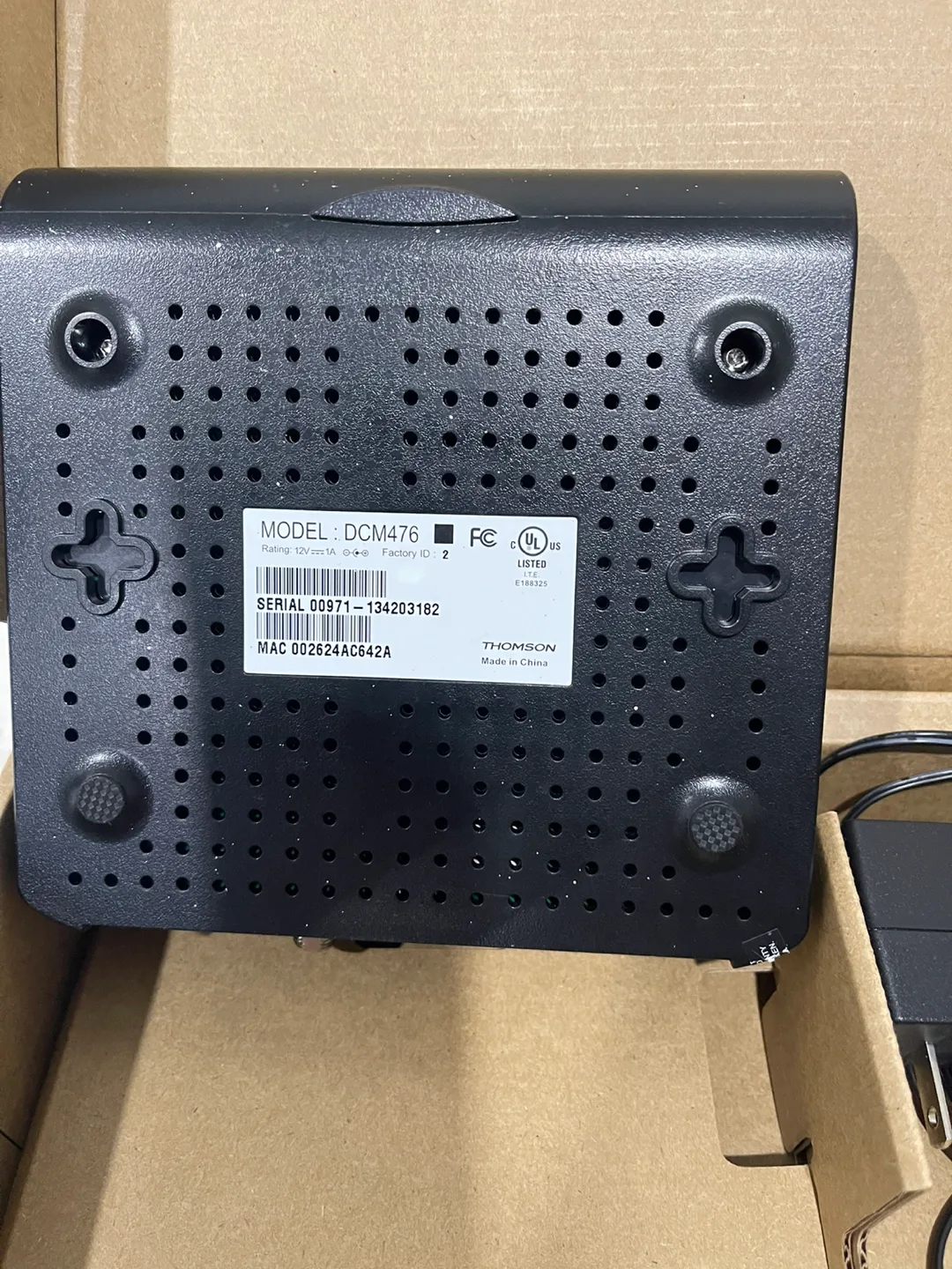 Thomson DCM476 Modem image indicator(6)