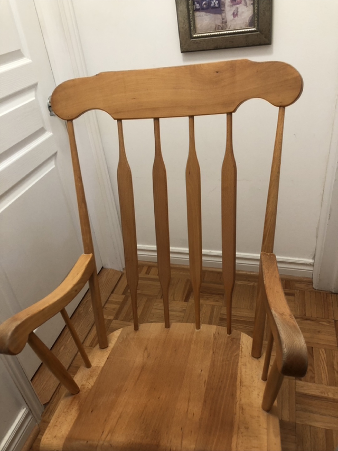 Wooden Rocking Chair - photo 4