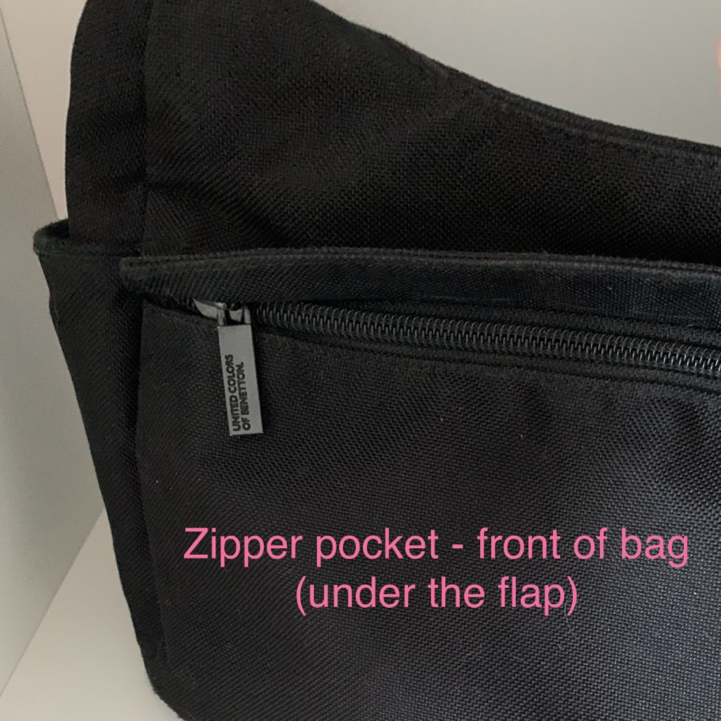 United Colors of Benetton Black Shoulder Bag - photo 3