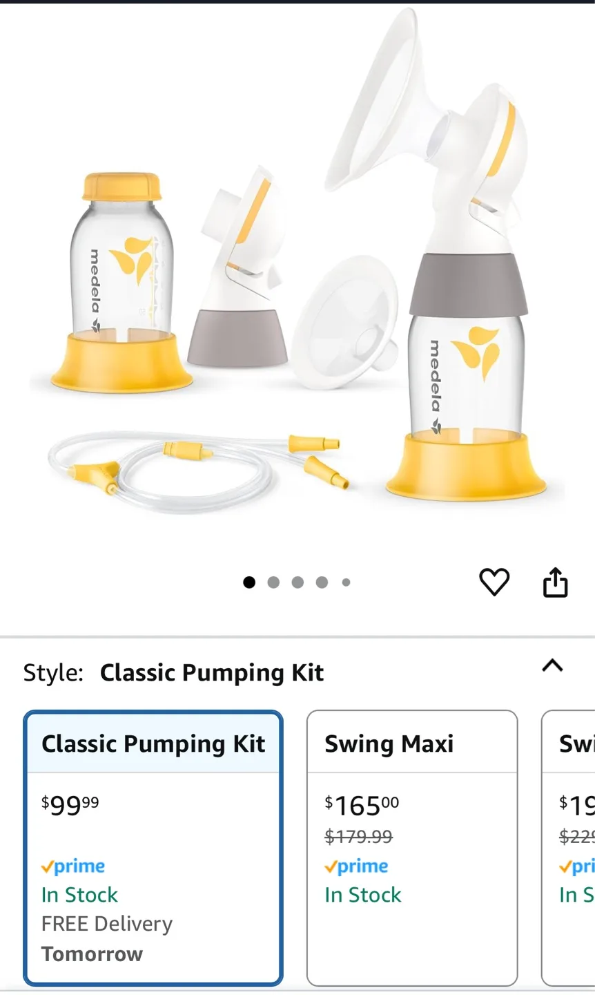 Medela Freestyle Pumping Kit + Flange Sizing Kit thumbnail