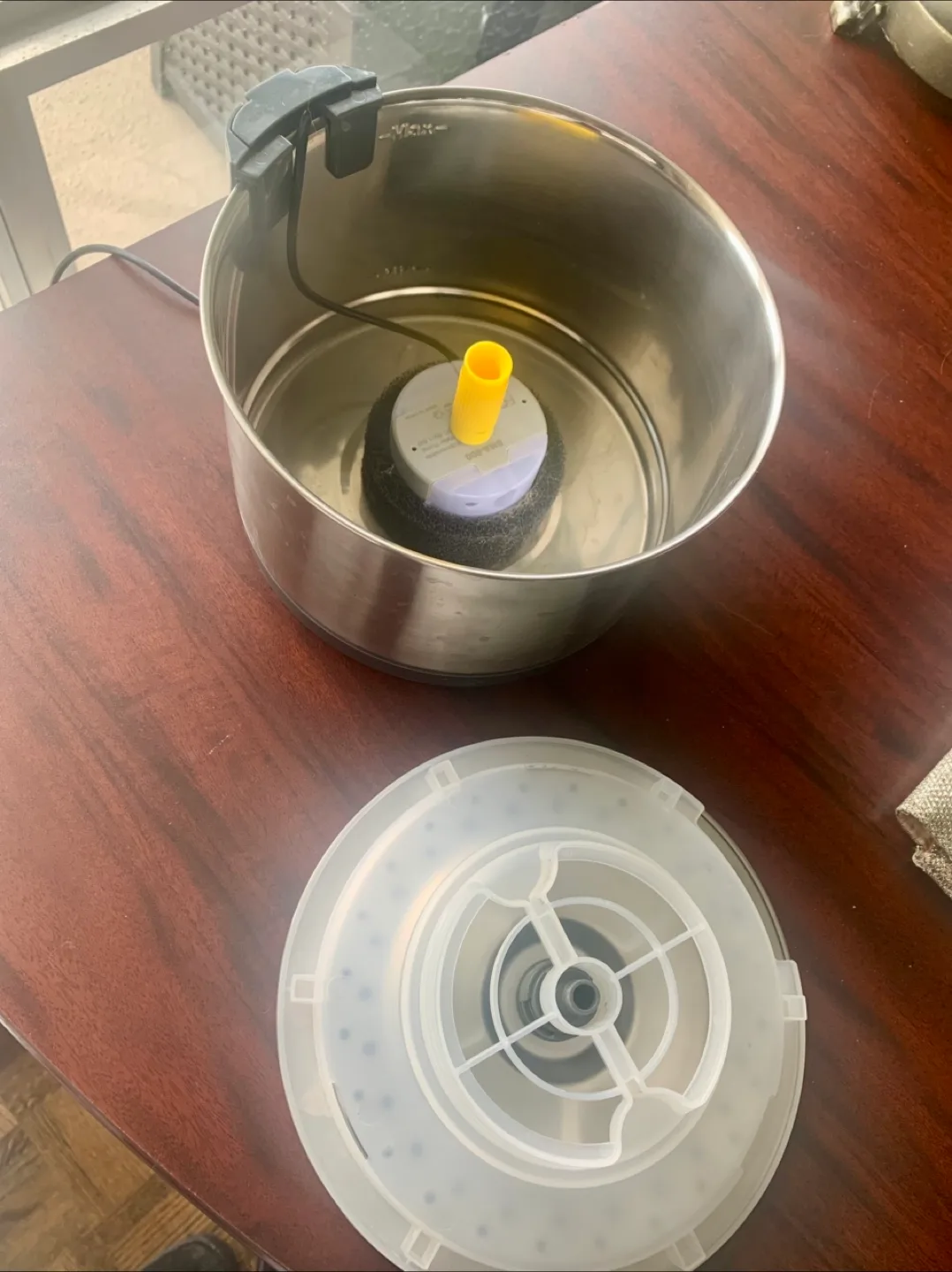 Stainless Steel Pet Fountain image indicator(2)