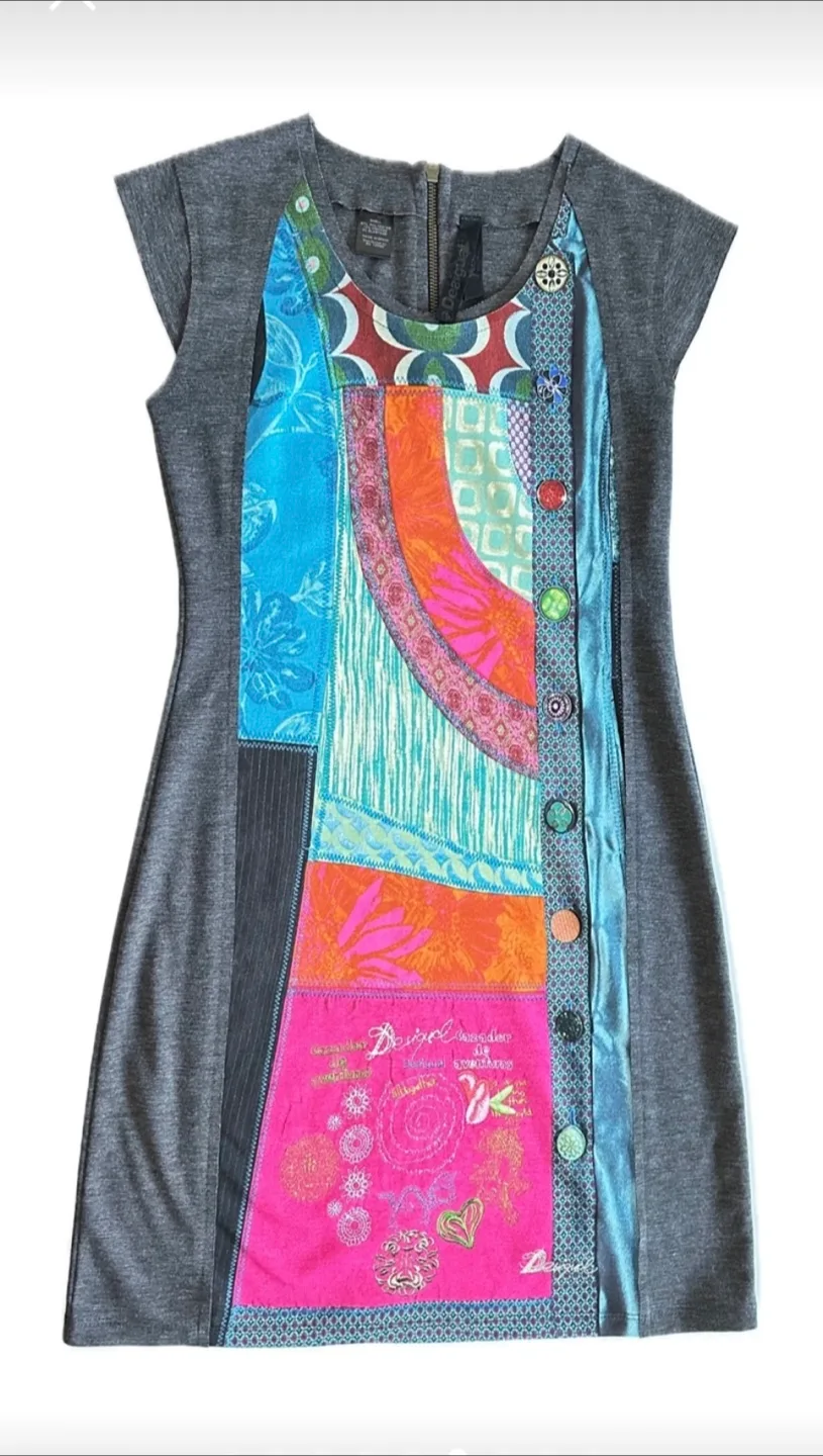 Desigual Patchwork Dress image indicator(6)