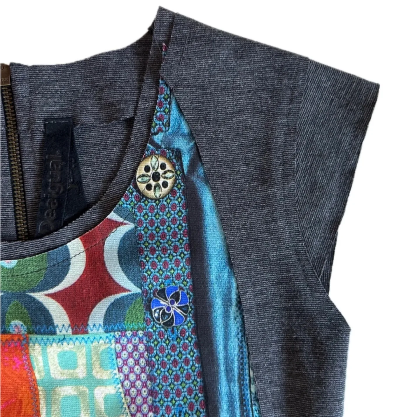 Desigual Patchwork Dress image indicator(3)