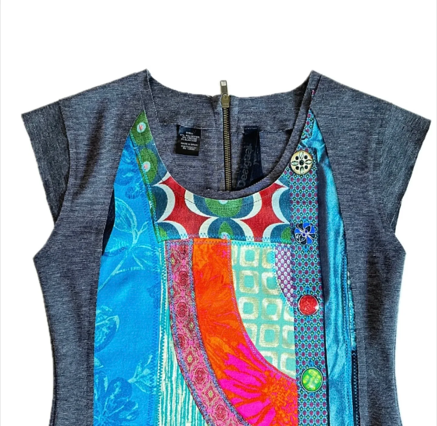 Desigual Patchwork Dress image indicator(4)