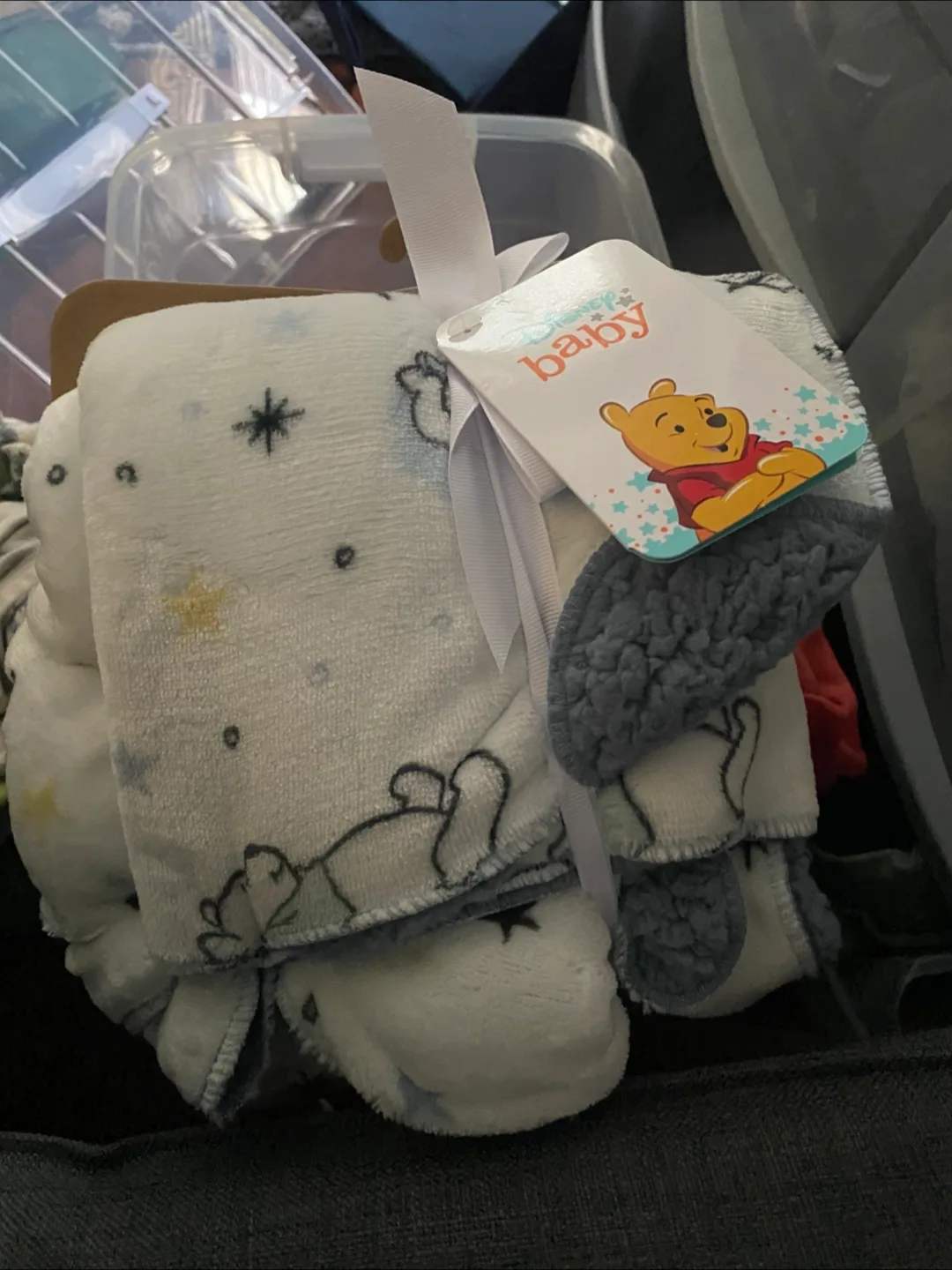 Disney Baby Winnie the Pooh Receiving Blanket thumbnail