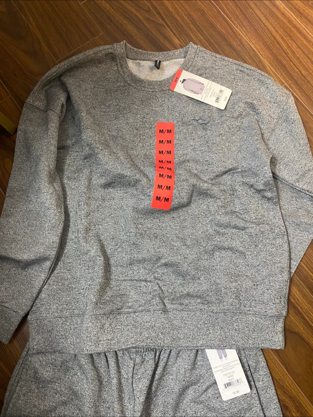 LAZYPANTS Grey Sweatsuit, Size Medium thumbnail
