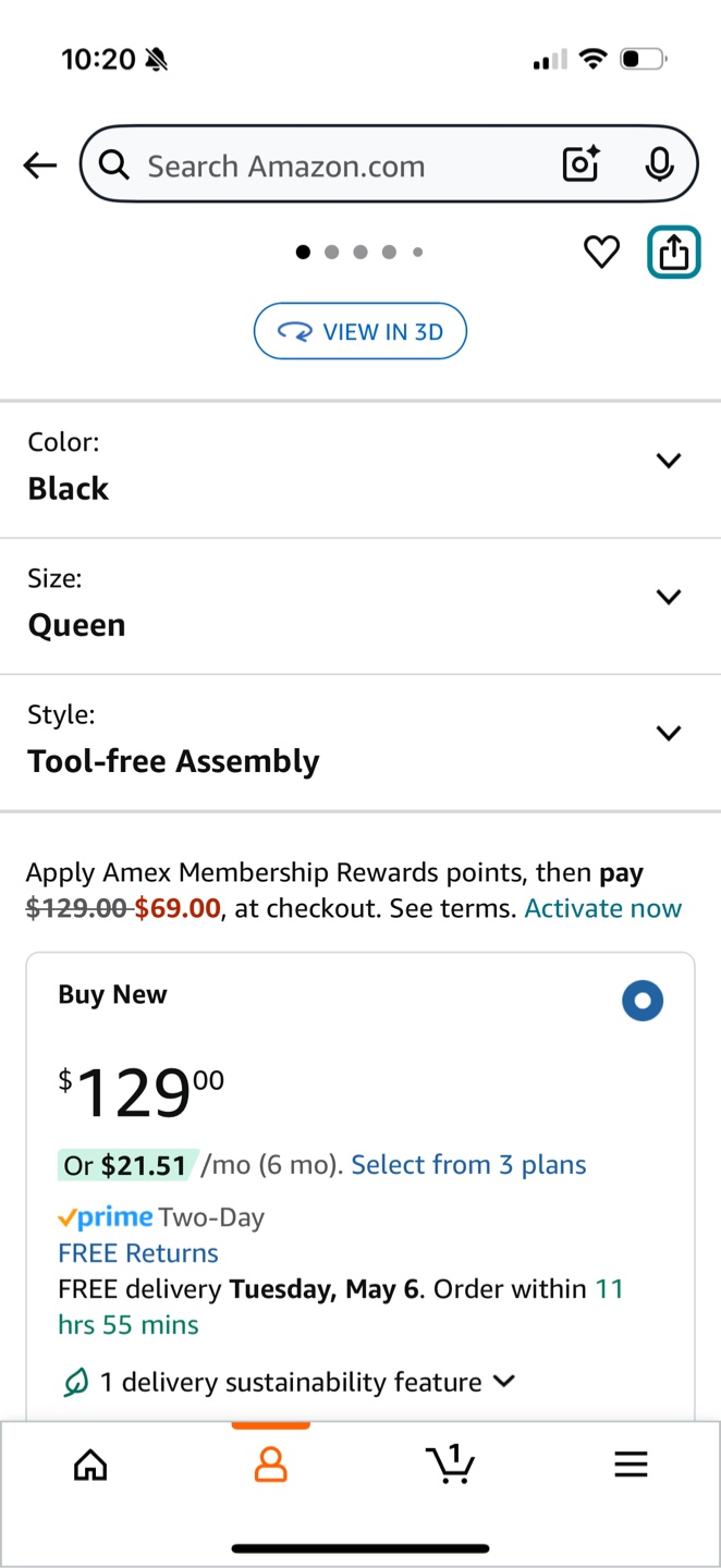 Zinus SmartBase Queen Mattress Foundation
