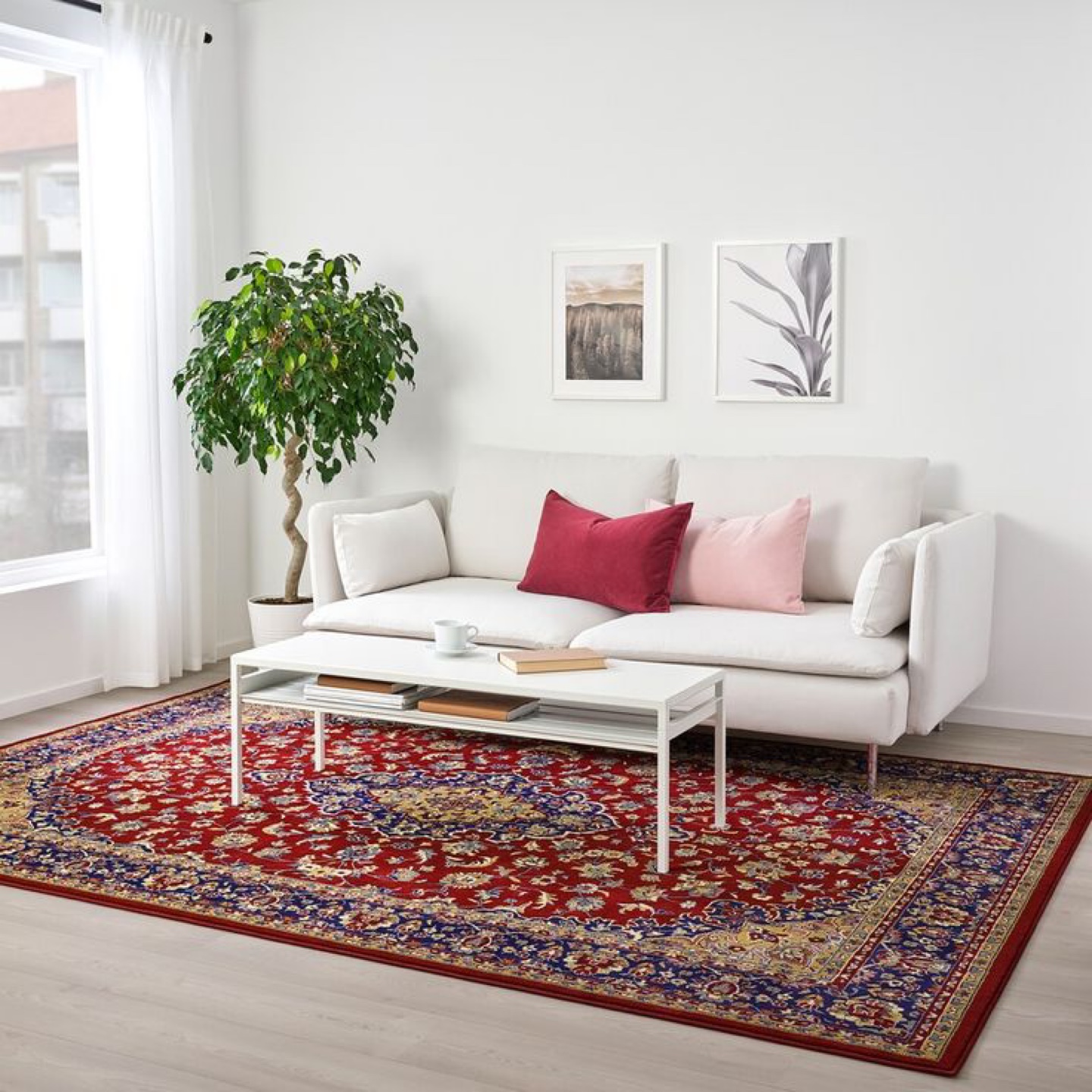 Red and Blue IKEA Rug - photo 2
