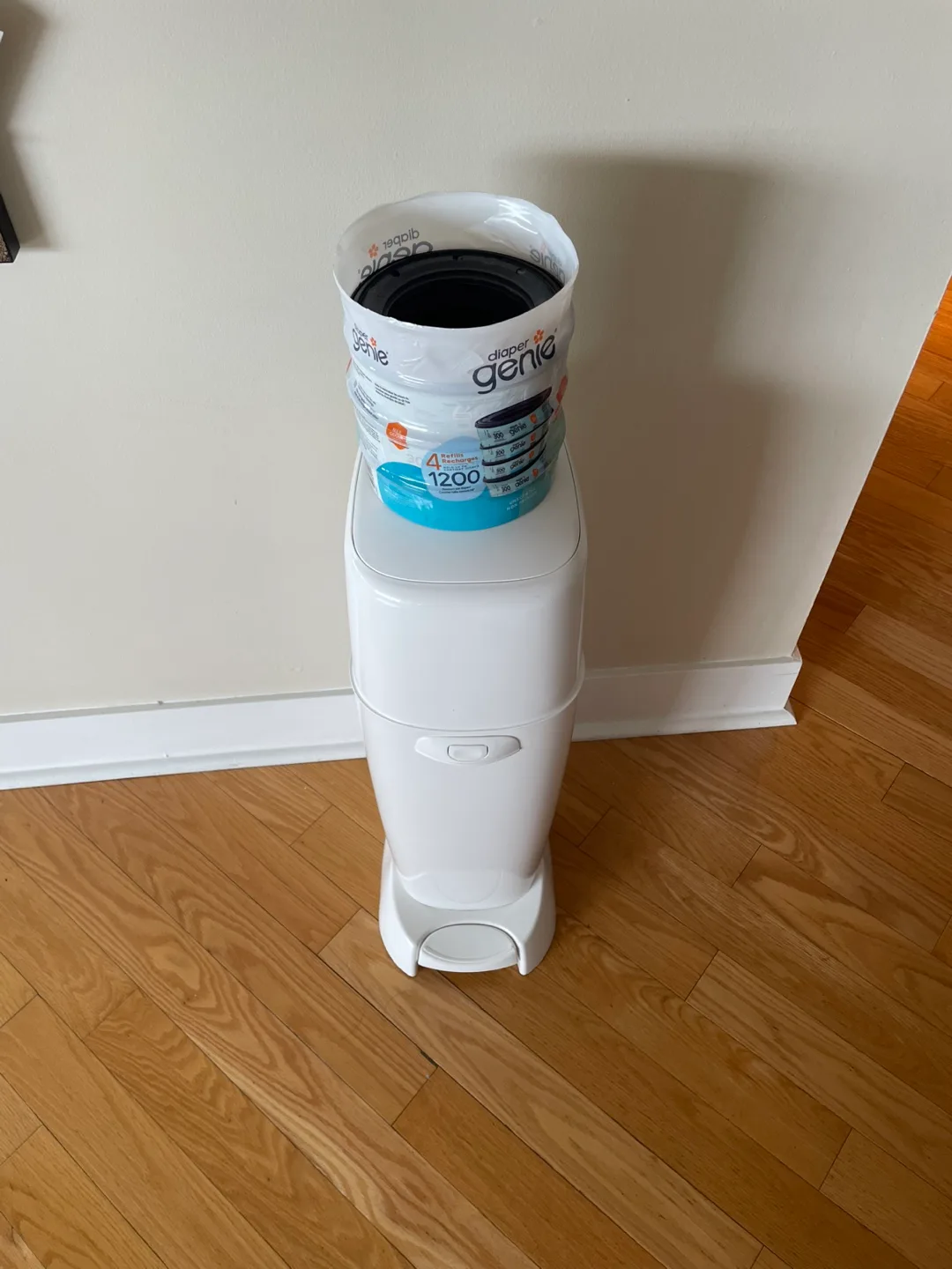 Diaper Genie Complete Diaper Disposal System with refills thumbnail