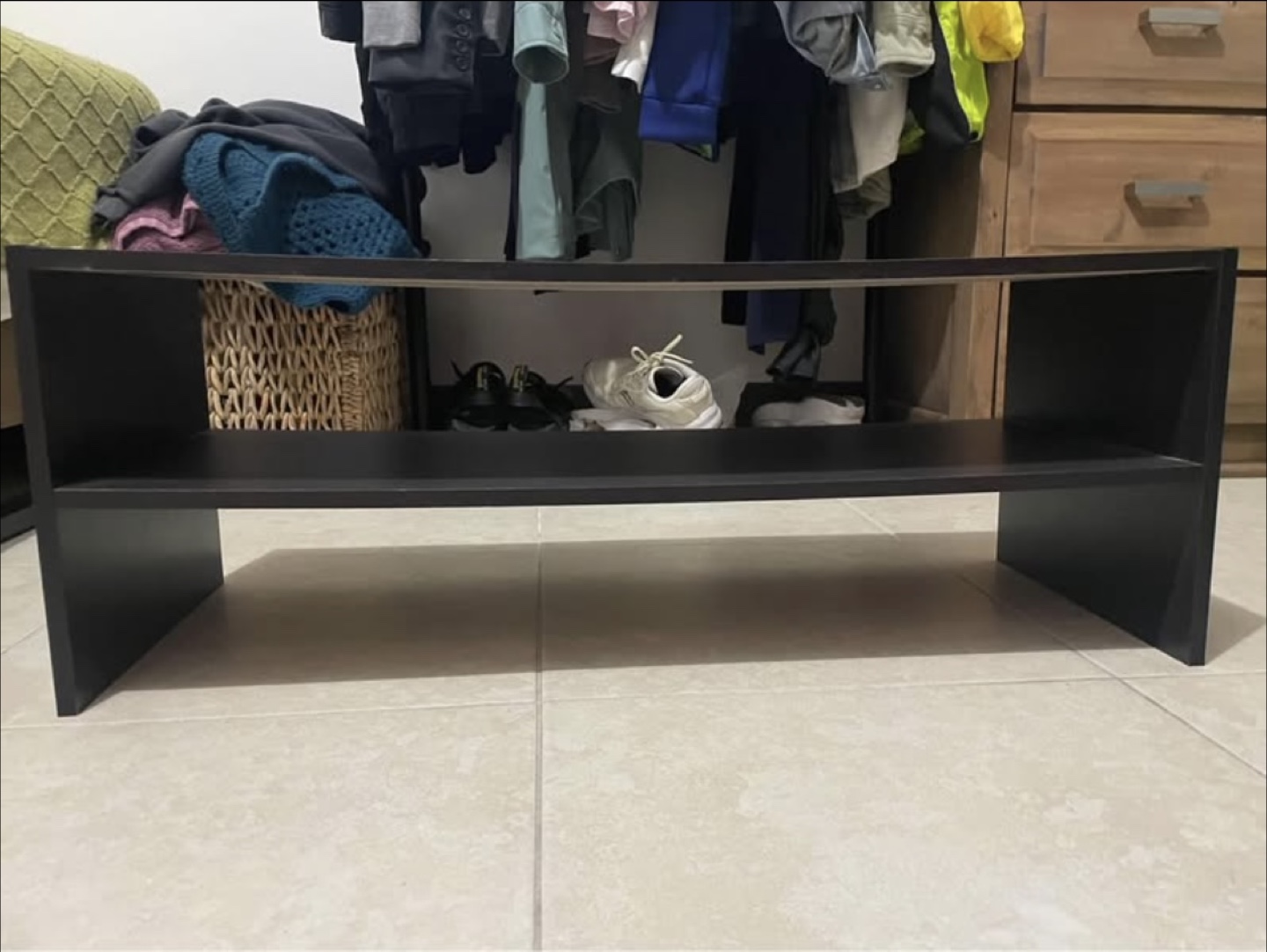 Black Shoe Rack Organizer - photo 2