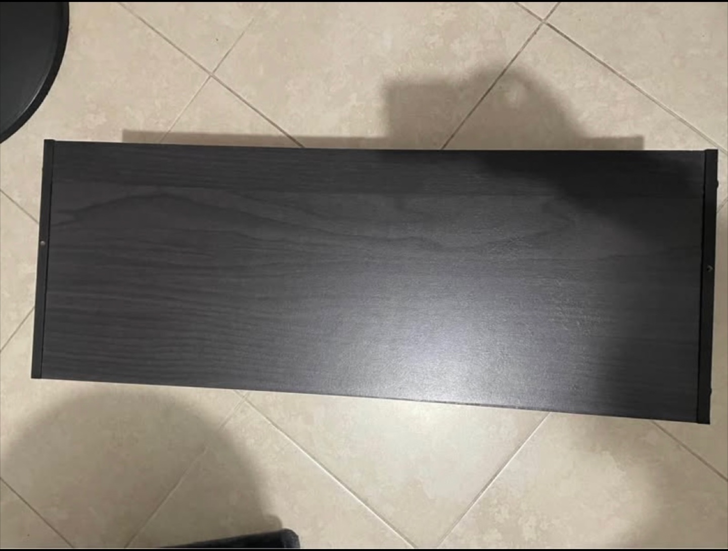 Black Shoe Rack Organizer