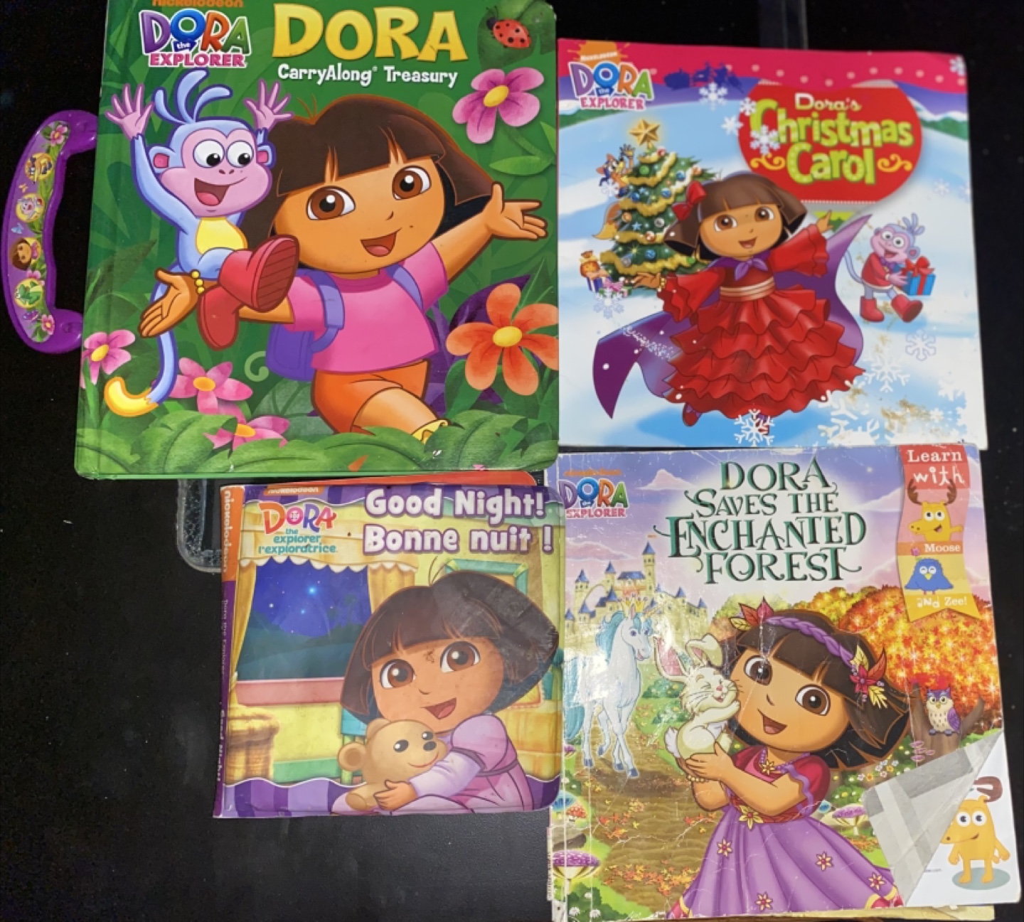 Dora the Explorer Book Lot (4 Books)