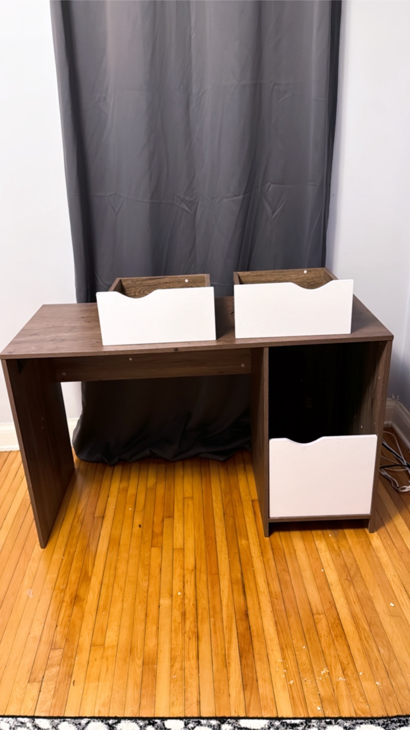 Modern Writing Desk with Drawers