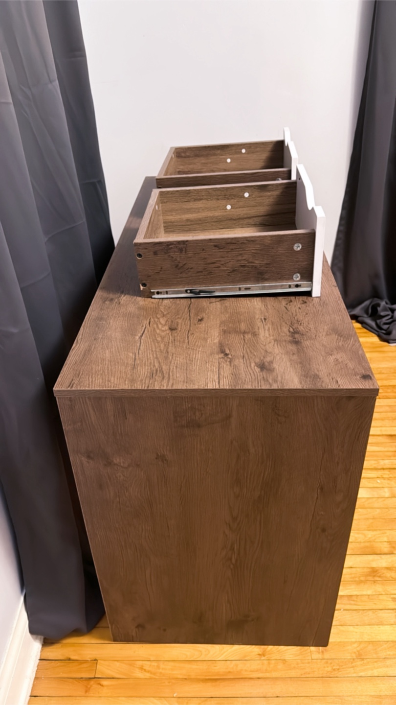 Modern Writing Desk with Drawers - photo 3